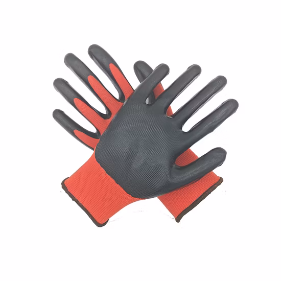 CE Maxiflex Typ Nylon Spandex Ultra Micro Foam Nitrilbeschichtete Sicherheits-Arbeitsschutzhandschuhe
